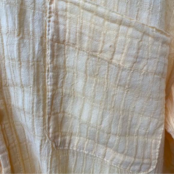 NWT Lightweight Gauze Cotton Casual Button Up Shirt - Picture 7 of 12